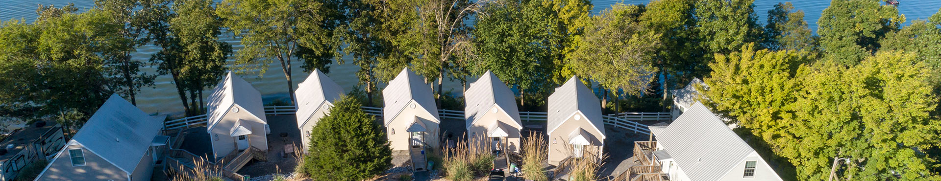 Image of Lighthouse Landing cottages.
