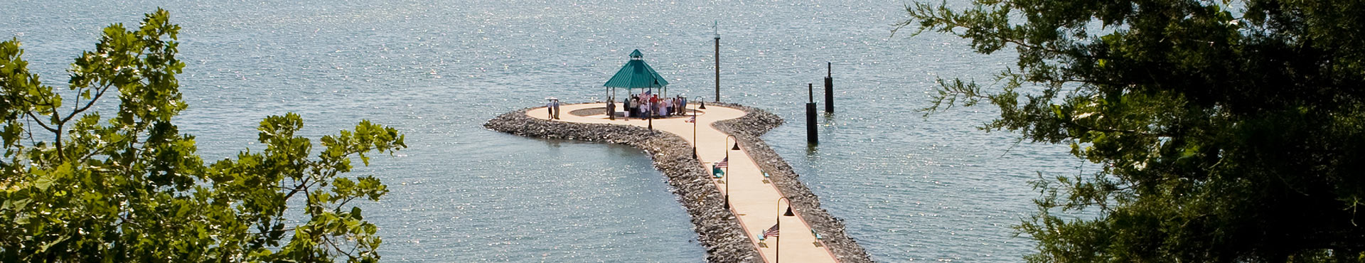 Image of the view from Lighthouse Landing.